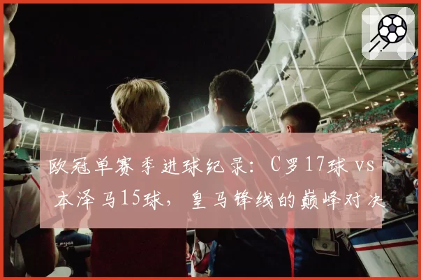 欧冠单赛季进球纪录：C罗17球 vs 本泽马15球，皇马锋线的巅峰对决